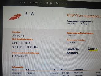 Opel Astra SPORTS TOURER+ 1.0 77kw 105pk  Business+  Euro 6 Navigatie Clima  2016 picture 10