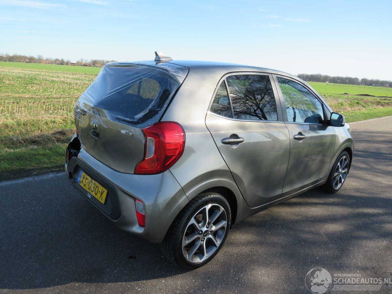 Kia Picanto Kia Picanto 1.0 CVVT Design Edition Camera Navigatie Airco Clima leer 70.000km