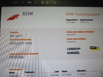 Peugeot 2008 12 Pure 73.000km nap  Pure Tech Blue Lion  2016 Navigatie Clima  Sport picture 5