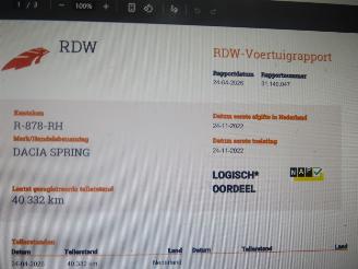 Dacia Spring Automaat Elektrisch 40.000km nap 5drs airco lederenstoelen  [ nieuwstaat picture 9