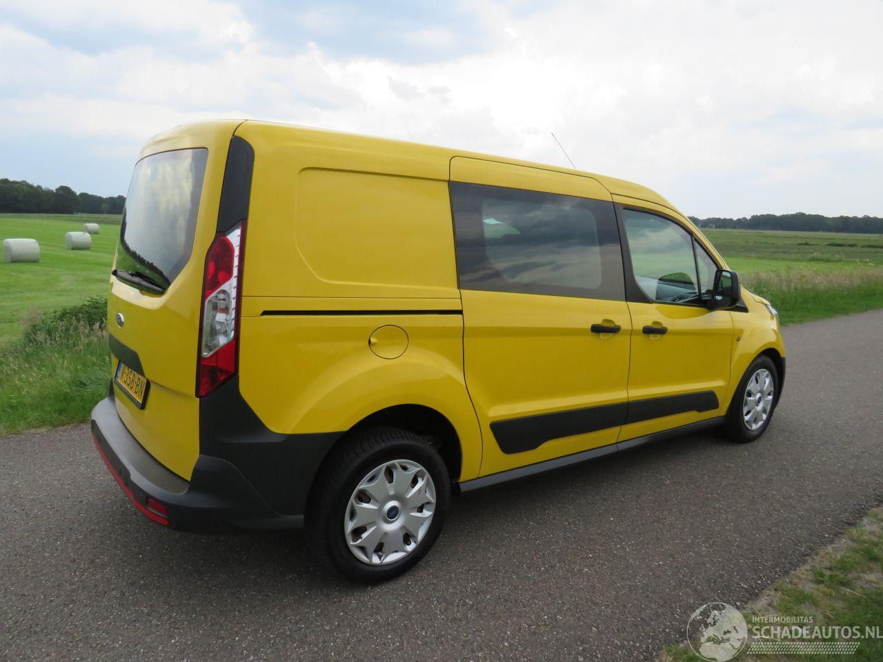 Ford Transit Connect 1.5 TDCi Automaat!!! 120pk euro 6 lange dubbelschuifdeur parkeerschade deukje 2016-11