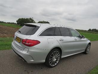 krockskadad bil auto Mercedes C-klasse 350e Automaat AMG  Estate Elektrisch/Benzine 211pk Camera leer vol Optie  65.000 nieuw 2015/12