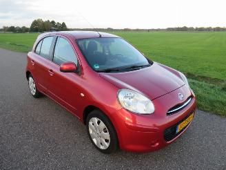 Nissan Micra 1.2 DiG-S Acenta 72kw 5drs airco 2012 parkeerschade Bumper   topstaat picture 12