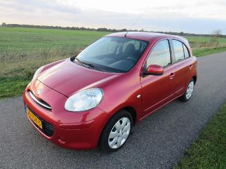 Nissan Micra 1.2 DiG-S Acenta 72kw 5drs airco 2012 parkeerschade Bumper   topstaat picture 2