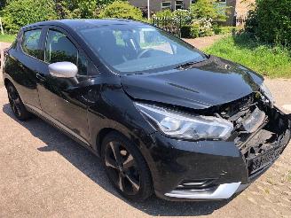 Voiture accidenté Nissan Micra 1.0 acenta 2018/5