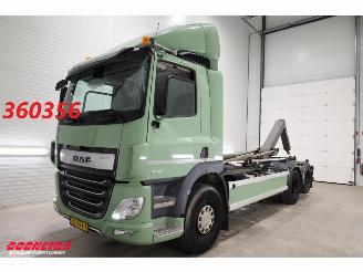 krockskadad bil vrachtwagen DAF CF 450 FAS 6X2 VDL 21t. ACC Euro 6 294817 Km!! 2021/8