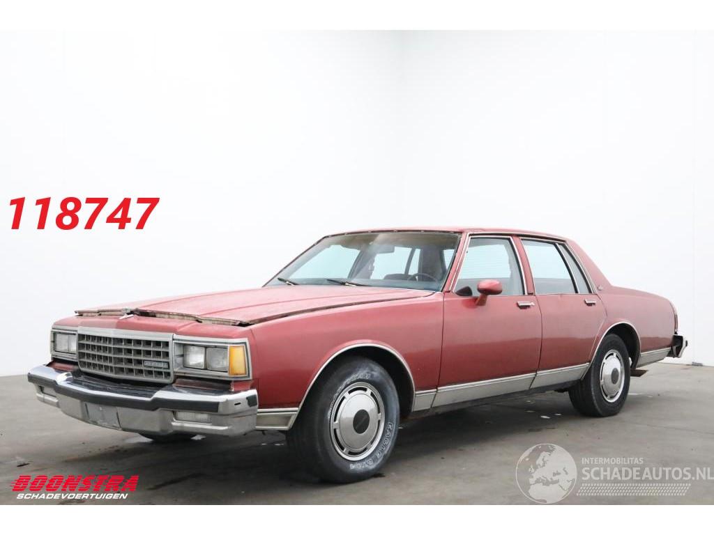 Chevrolet Caprice 5.7 V8 350ci Aut. Airco Elek Ramen BJ 1983.
