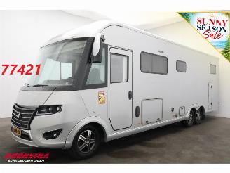 damaged campers Frankia  Titan I 890 2.3 MJ 175 PK Aut. Level Lucht 2xAirco Solar AHK 2021/9