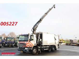 demontáž karavany DAF  Faun Variopress II Hiab 211 BW-3 HiPro Kran Müllwagen 2014/3