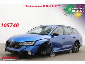 Voiture accidenté Skoda Octavia Combi 1.4 TSI RS iV PHEV Business Pano Memory HUD ACC 2021/2