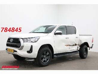 krockskadad bil bedrijf Toyota Hilux 2.4 D-4D Aut. Double Cab Professional ACC Clima Camera 2.463 km! 2024/11