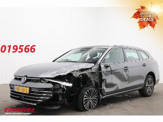 krockskadad bil auto Volkswagen Passat Variant 1.5 eTSI DSG Elegance Business Massage ACC Ventilatie Memory AHK 2.470 km! 2025/1