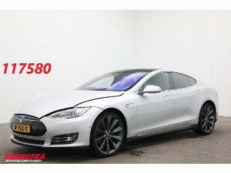 krockskadad bil auto Tesla Model S 70 Base Pano Leder ACC Camera SHZ 2016/3