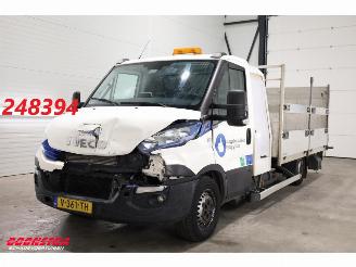 krockskadad bil bedrijf Iveco Daily 35S14 CNG Hi-Matic Pritsche Dhollandia Clima Cruise Camera 125.553 2018/11