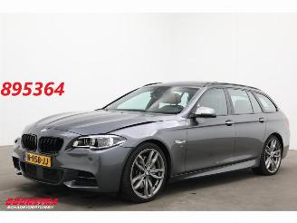 Coche accidentado BMW 5-serie Touring M550xd Pano LED ACC Memory H/K HUD AHK SHZ LRHZ 2015/3