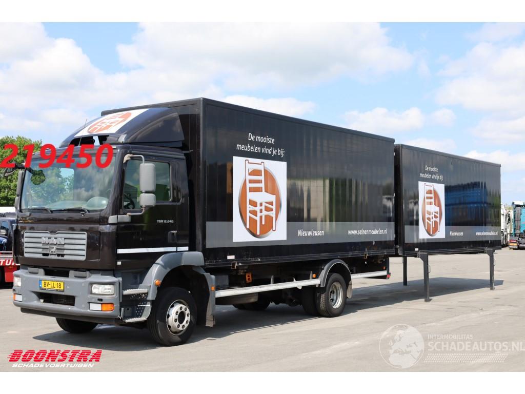 MAN TGM 12.240 4X2 LL Full Air Manual BDF 2X Laadbak Euro 4