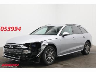skadebil auto Audi A4 Avant 40 TDI Advanced S-Line LED Navi Clima Cruise SHZ AHK 2023/4