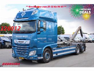 skadebil vrachtwagen DAF XF 480 FAN VDL S-25-660 2X 2020 6X2 Euro 6 Dakairco 2020/11