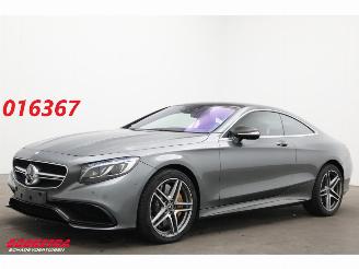 krockskadad bil auto Mercedes S-klasse 63 AMG Coupé 4Matic Pano Keramik Night Vision Massage 360° Burmester Memory 2016/4