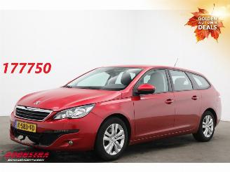 krockskadad bil auto Peugeot 308 SW 1.2 PureTech Active Navi Clima Cruise PDC 94.113 km! 2017/8