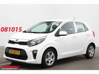 krockskadad bil auto Kia Picanto 1.0 CVVT EconomyPlusLine Airco Bluetooth 94.198 km! 2018/1