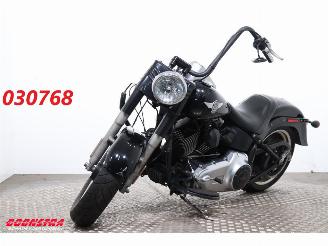 uszkodzony motocykle Harley-Davidson  FLSTFB Fat Boy Vance & Hines BY 2013 2013/1