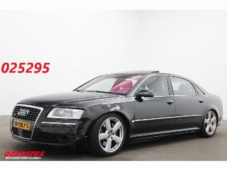 skadebil auto Audi A8 Lang 4.2 V8 Quattro Solar ACC Bose Memory Ventilatie Camera TV 2007/8