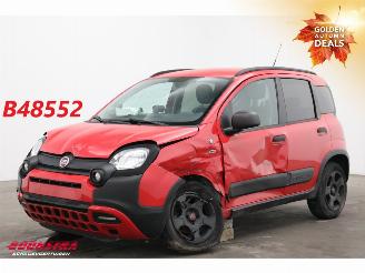 krockskadad bil auto Fiat Panda 1.2 Cross Airco Elek Ramen 85.313 km! 2019/1