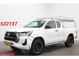 krockskadad bil bedrijf Toyota Hilux 2.4 D-4D Xtra Cab Cool Comfort Airco Cruise AHK 2021/8