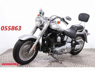 krockskadad bil motor Harley-Davidson  FLSTF Fat Boy 100 Years Anniversary BUB Exhaust 2003/1