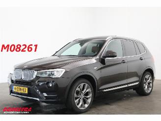 krockskadad bil auto BMW X3 xDrive20d Pano Memory HUD 360° AHK SHZ 2015/3