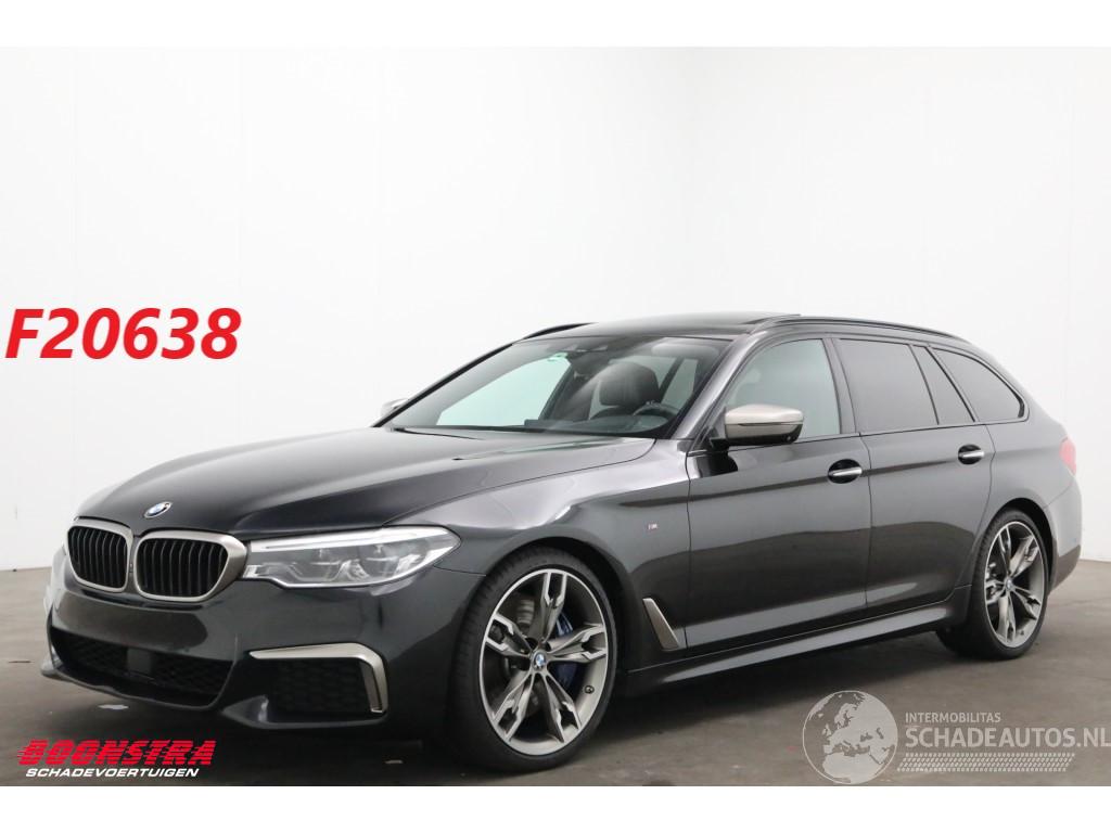 BMW 5-serie Touring M550d xDrive Pano CoPilot HUD B&W 360° ACC AHK