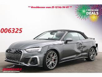 damaged passenger cars Audi S5 Cabriolet 3.0 TFSI Quattro Matrix ACC Memory Bose Ventilatie Camera 2023/9