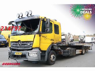 skadebil vrachtwagen Mercedes Atego 1224 De Groot DGT Brille Winde 2018/1