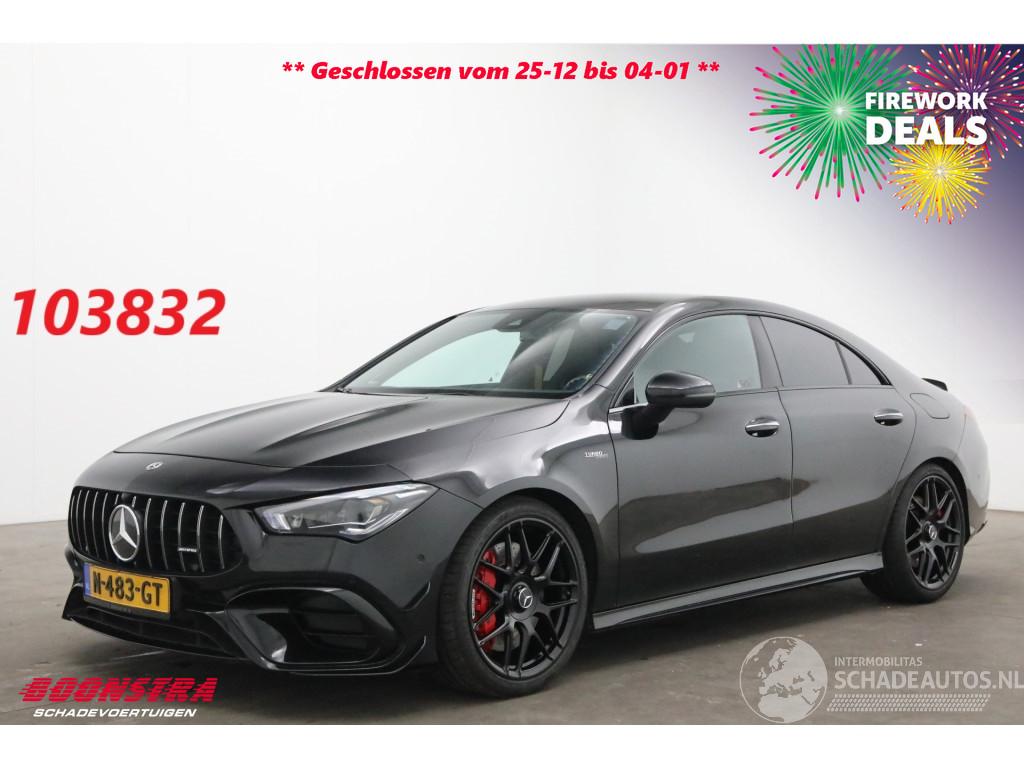 Mercedes Cla-klasse AMG 45 S 4MATIC+ Schalensitze Edition 1 Aero ACC Burmster Camera SHZ