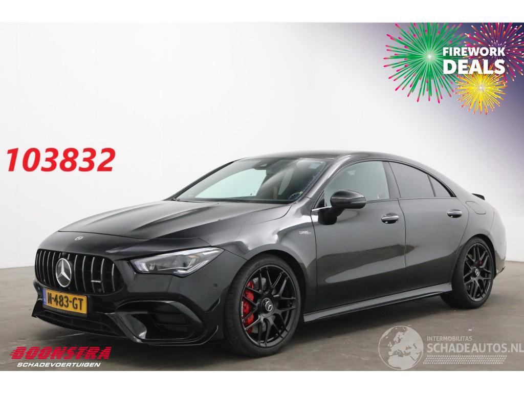 Mercedes Cla-klasse AMG 45 S 4MATIC+ Schalensitze Edition 1 Aero ACC Burmster Camera SHZ