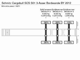 Schmitz Cargobull  SCS S01 3-Asser Bordwande BY 2012 picture 16