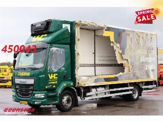 uszkodzony ciężarówki DAF LF 210 FA LBW Carrier Transicold 2xCompartments 313.910 km! 2016/2