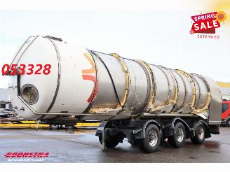 krockskadad bil oplegger LAG  Hobur O-3-45T 36m3 3-Asser 2X Lift Alcoa 2017/3