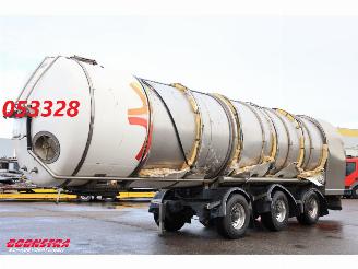 krockskadad bil oplegger LAG  Hobur O-3-45T 36m3 3-Asser 2X Lift BY 2017 2017/3