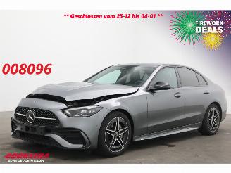 skadebil auto Mercedes C-klasse 200 4MATIC 9G-Tronic AMG LED Clima Camera SHZ 2023/9