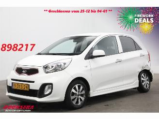 uszkodzony samochody osobowe Kia Picanto 1.0 CVVT Plus Pack Leder Clima 35.921 km! 2015/2