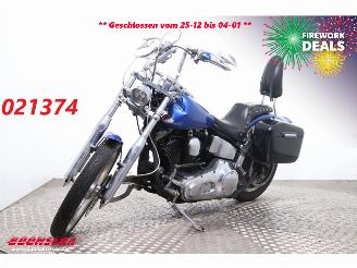 damaged motor cycles Harley-Davidson  FXSTC Softail Custom 1997/1