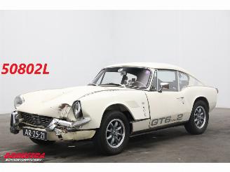 krockskadad bil auto Triumph GT6 MK2 BY 1969 Leder 1969/4