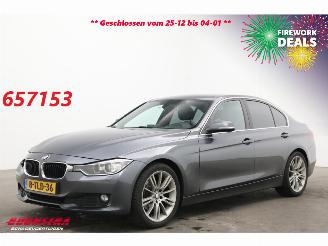 skadebil auto BMW 3-serie 320d EDE Leder Navi Clima Cruise SHZ PDC AHK 2014/3