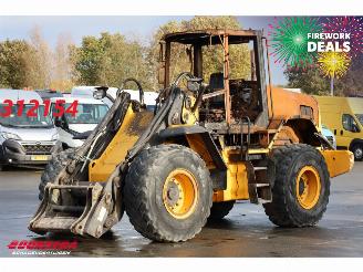 krockskadad bil machine JCB  427 HT T4 Laadschap BY 2014 BY 2014 2014/6