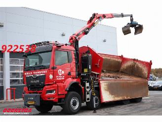 damaged trucks MAN TGS 43.510 8X8 Widespread Palfinger Q170Z84TI Kran 62.358 km!! 2024/1