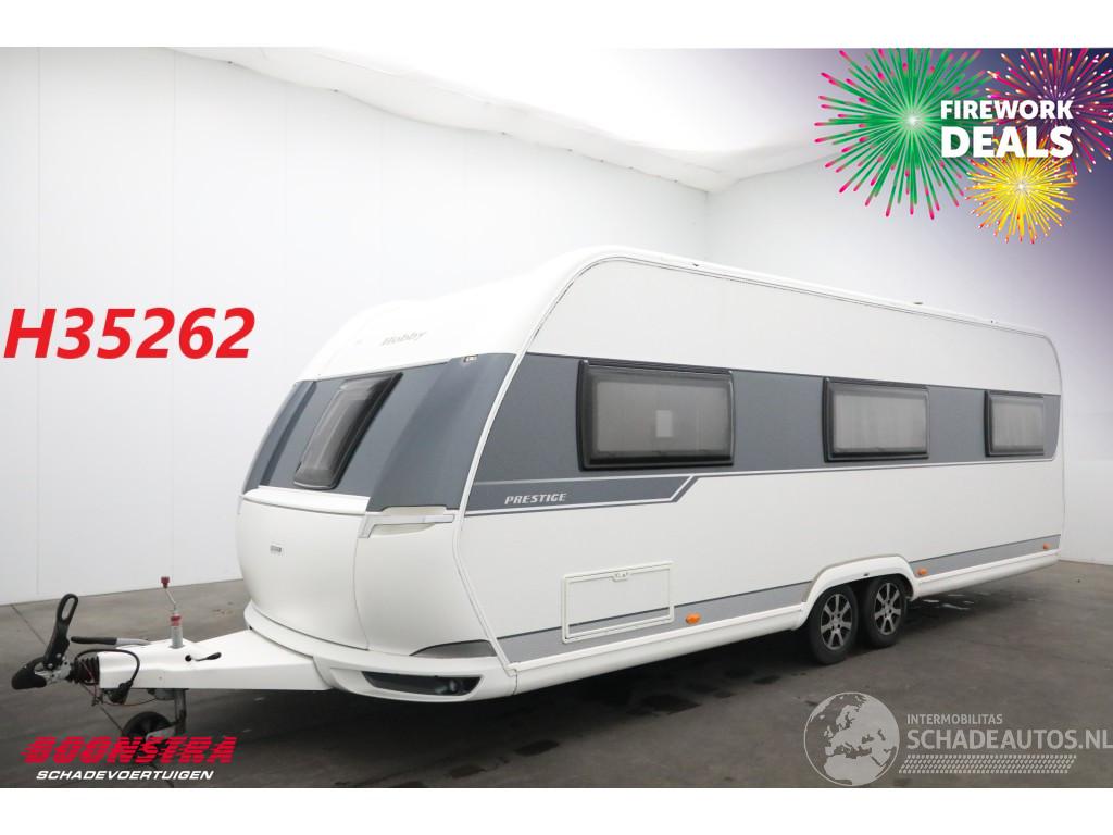 Hobby  650 Prestige Luifel Rondzit Douche Oven BY 2017