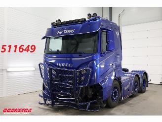 Schade vrachtwagen Iveco S-way 530 6X2 Full Air ACC Leder Showtruck 67.003 km 2024/7