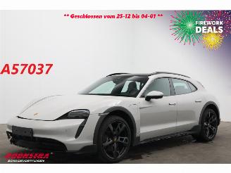 Voiture accidenté Porsche Taycan 4 93 kWh LED ACC Pano 360° Memory 2023/4
